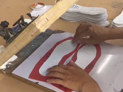 Allineamento preciso dell'intersuola