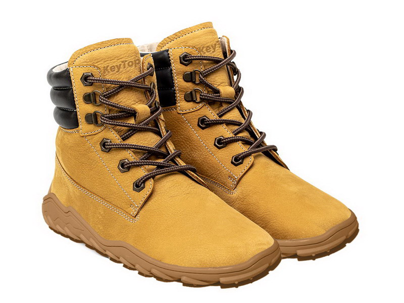 Produttore di Stivali Barefoot in Pelle Nabuk Premium Jinjiang